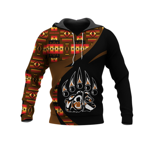 Powwow StoreHD0011267 Pattern Native Pride 3D Hoodie