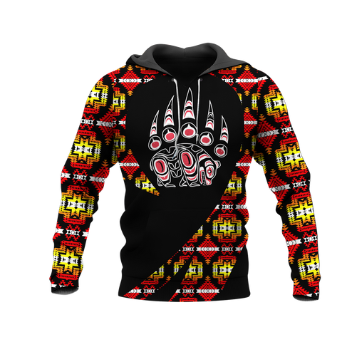 Powwow StoreHD0011611 Pattern Native Pride 3D Hoodie