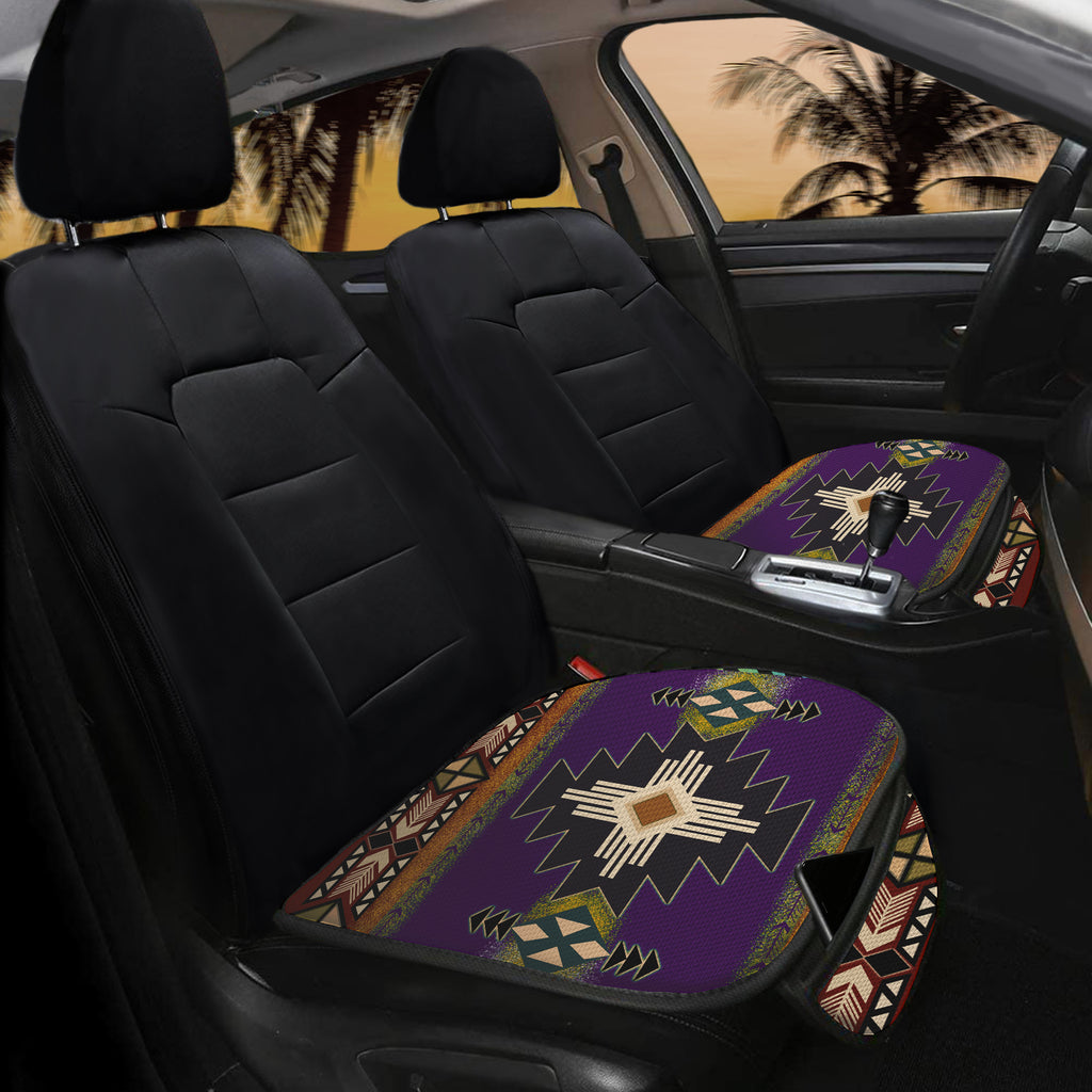 GB-NAT0001-04 Pattern Tribal Native Car Front Seat Cushion