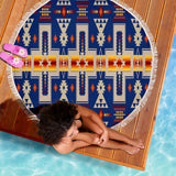 Powwow Storegb nat00062 04 native american design beach blanket