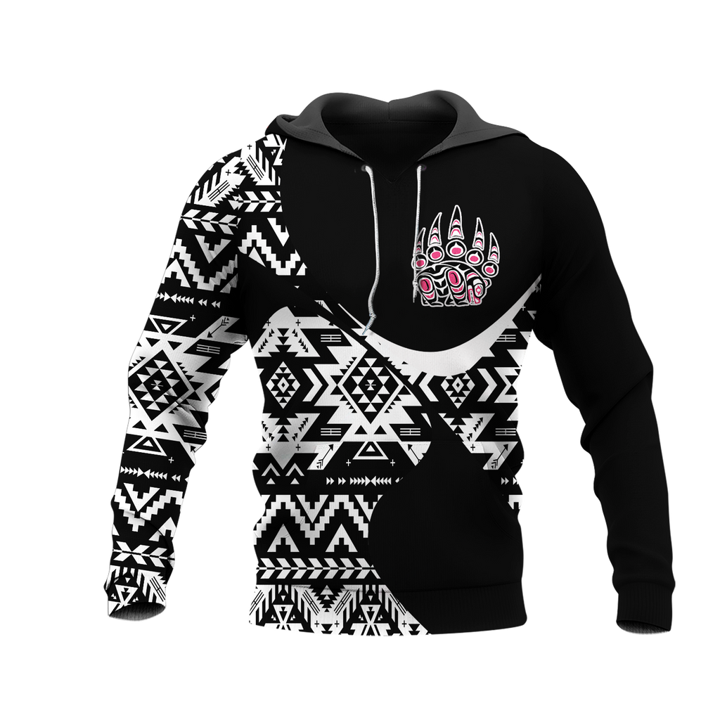 Powwow StoreHD0011468 Pattern Native Pride 3D Hoodie