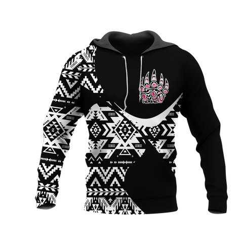 Powwow StoreHD0011468 Pattern Native Pride 3D Hoodie