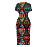 Powwow Storegb nat00046 02 pattern native womens slit sheath dress