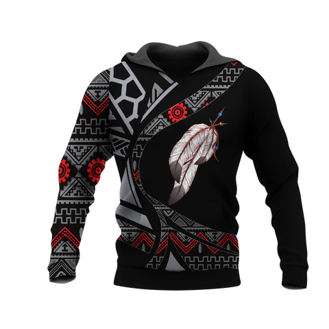 Powwow StoreHD0012416 Pattern Native Pride 3D Hoodie