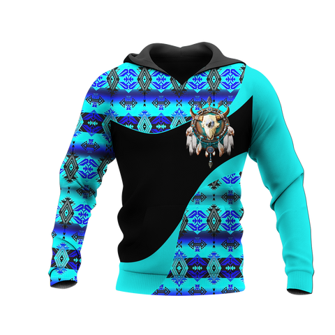 Powwow StoreHD0012021 Pattern Native Pride 3D Hoodie