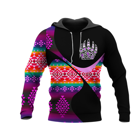 Powwow StoreHD0011675 Pattern Native Pride 3D Hoodie