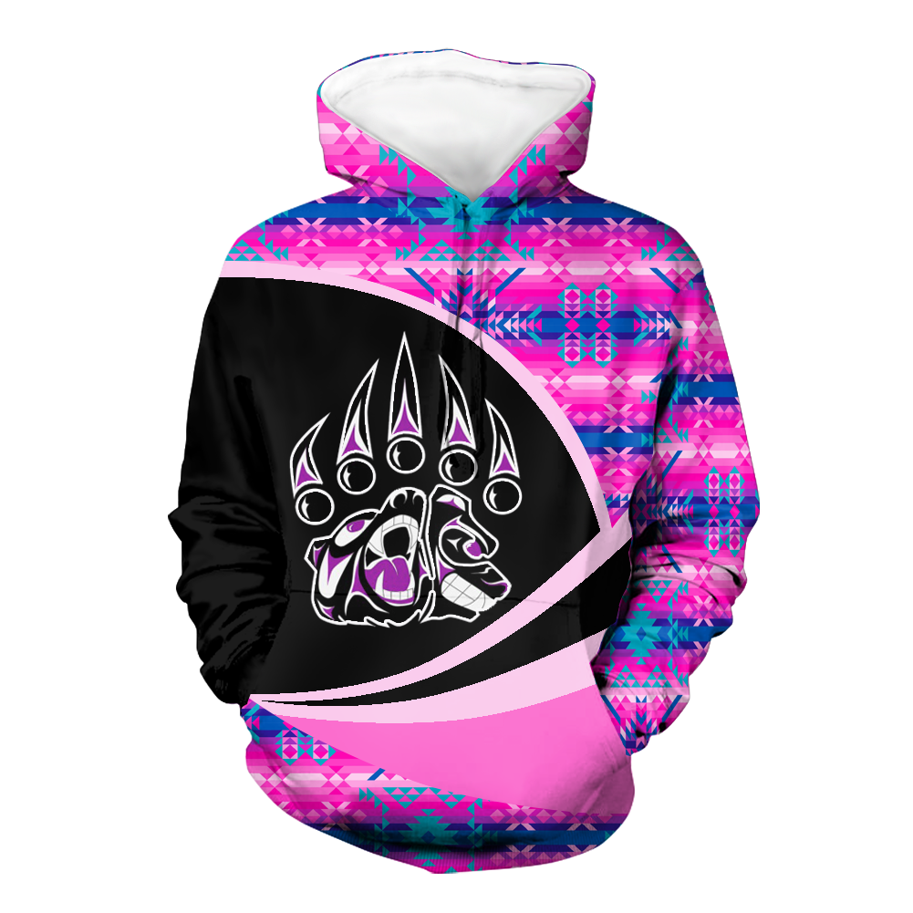 Powwow StoreHD0011506 Pattern Native Pride 3D Hoodie