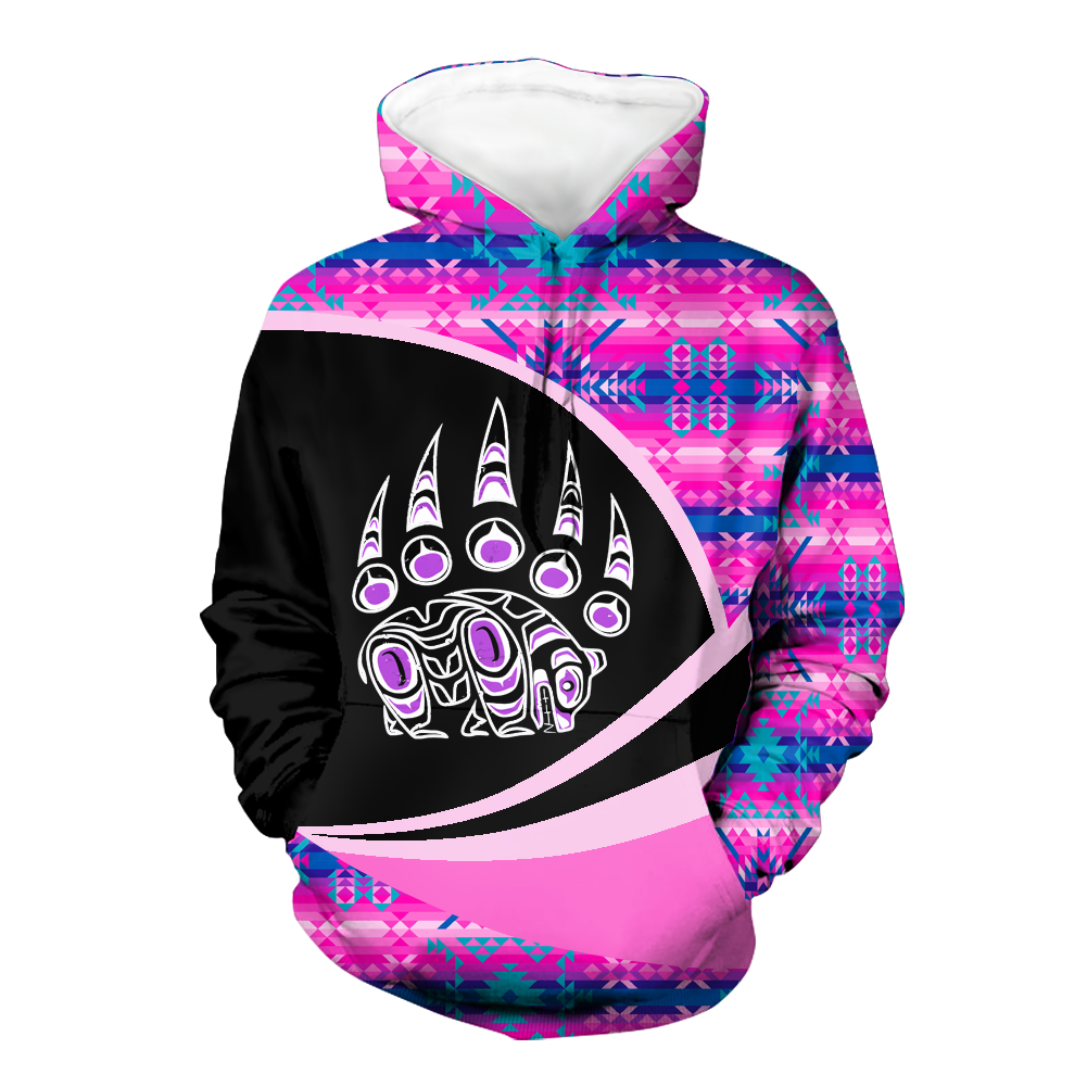 Powwow StoreHD0011505 Pattern Native Pride 3D Hoodie