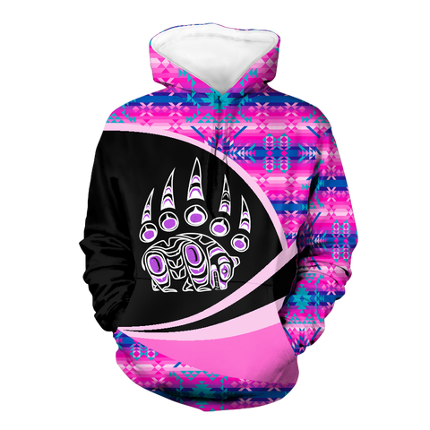 Powwow StoreHD0011505 Pattern Native Pride 3D Hoodie