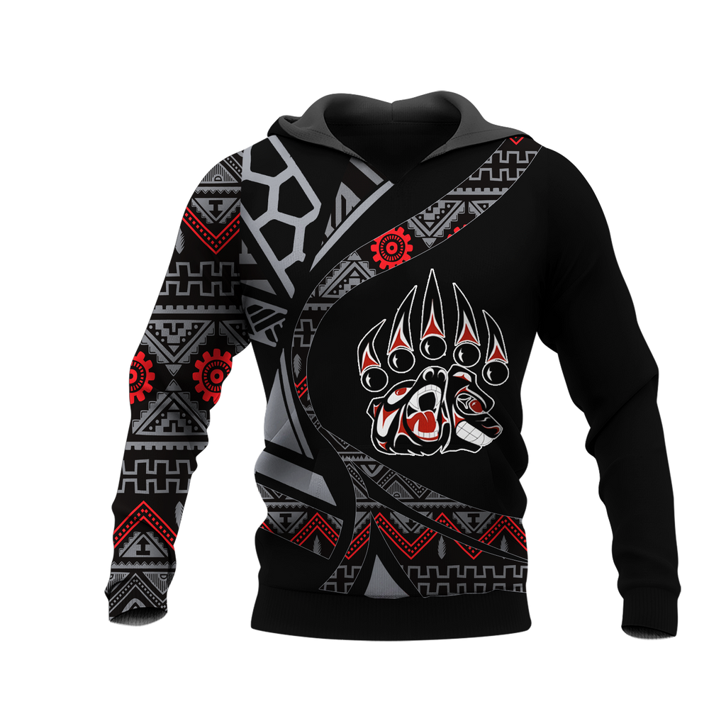 Powwow StoreHD0012417 Pattern Native Pride 3D Hoodie