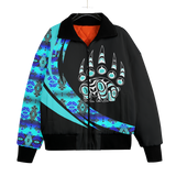 KFLO0015 Pattern Native American Unisex Knitted Fleece Lapel Outwear