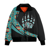 KFLO0014 Pattern Native American Unisex Knitted Fleece Lapel Outwear