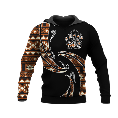 Powwow StoreHD0012389 Pattern Native Pride 3D Hoodie