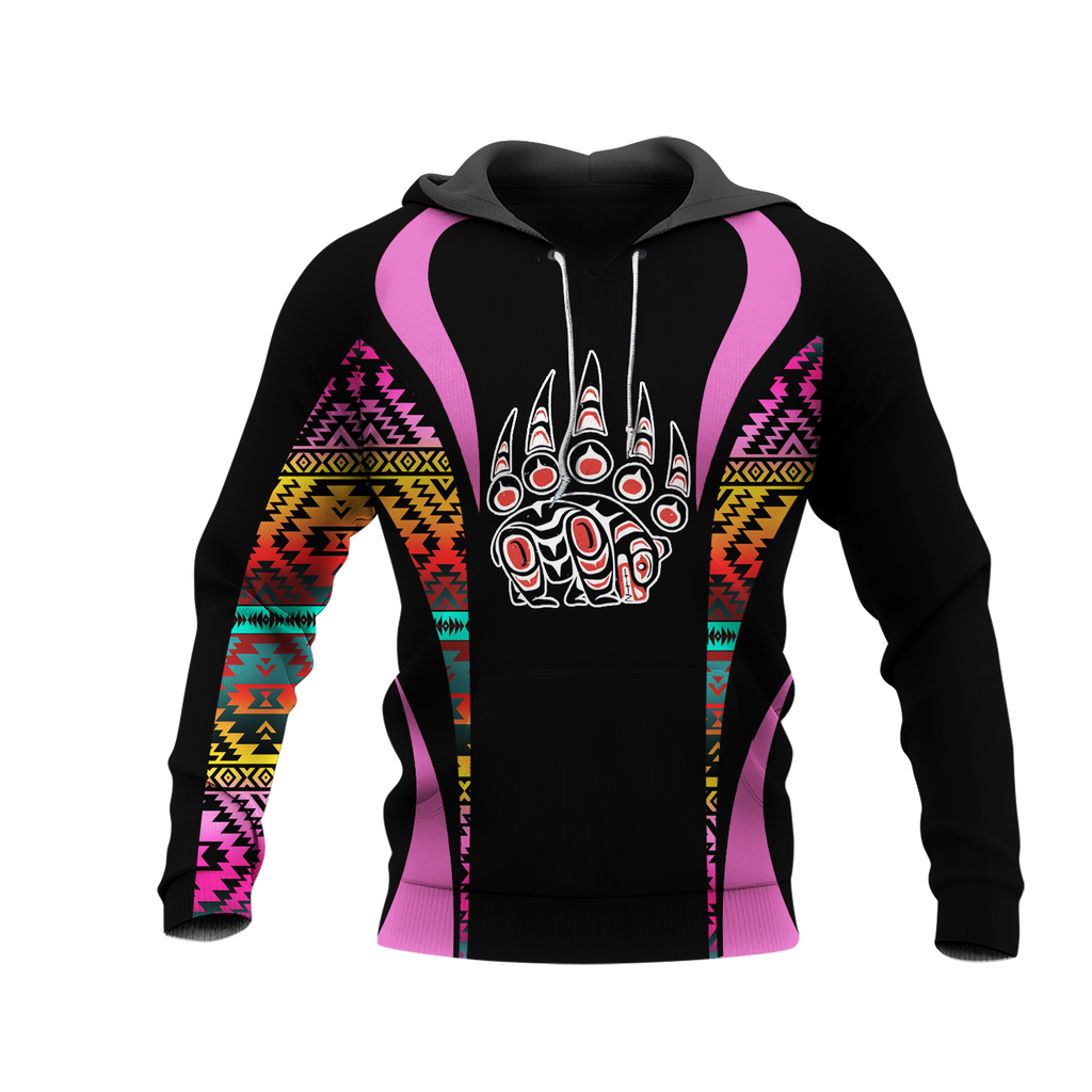 Powwow StoreHD0011570 Pattern Native Pride 3D Hoodie