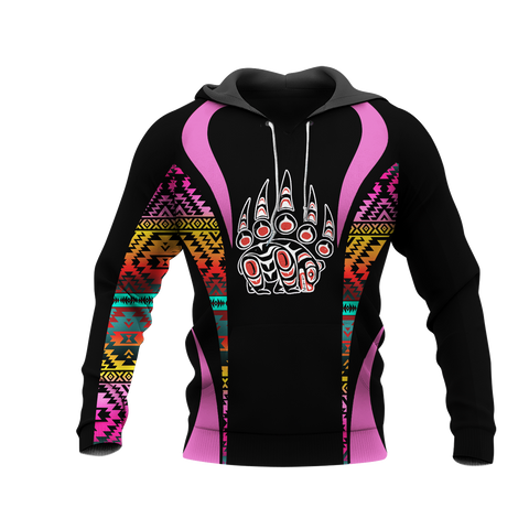 Powwow StoreHD0011570 Pattern Native Pride 3D Hoodie