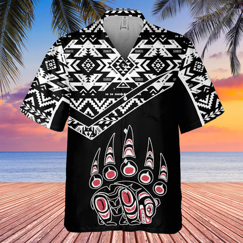 GB-HW000557 Tribe Design Native American Hawaiian Shirt 3D
