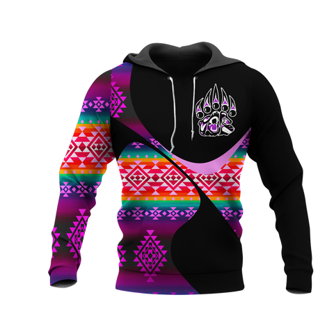 Powwow StoreHD0011679 Pattern Native Pride 3D Hoodie