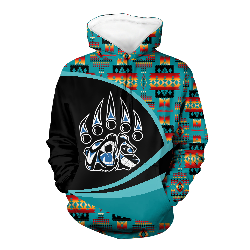 Powwow StoreHD0011508 Pattern Native Pride 3D Hoodie