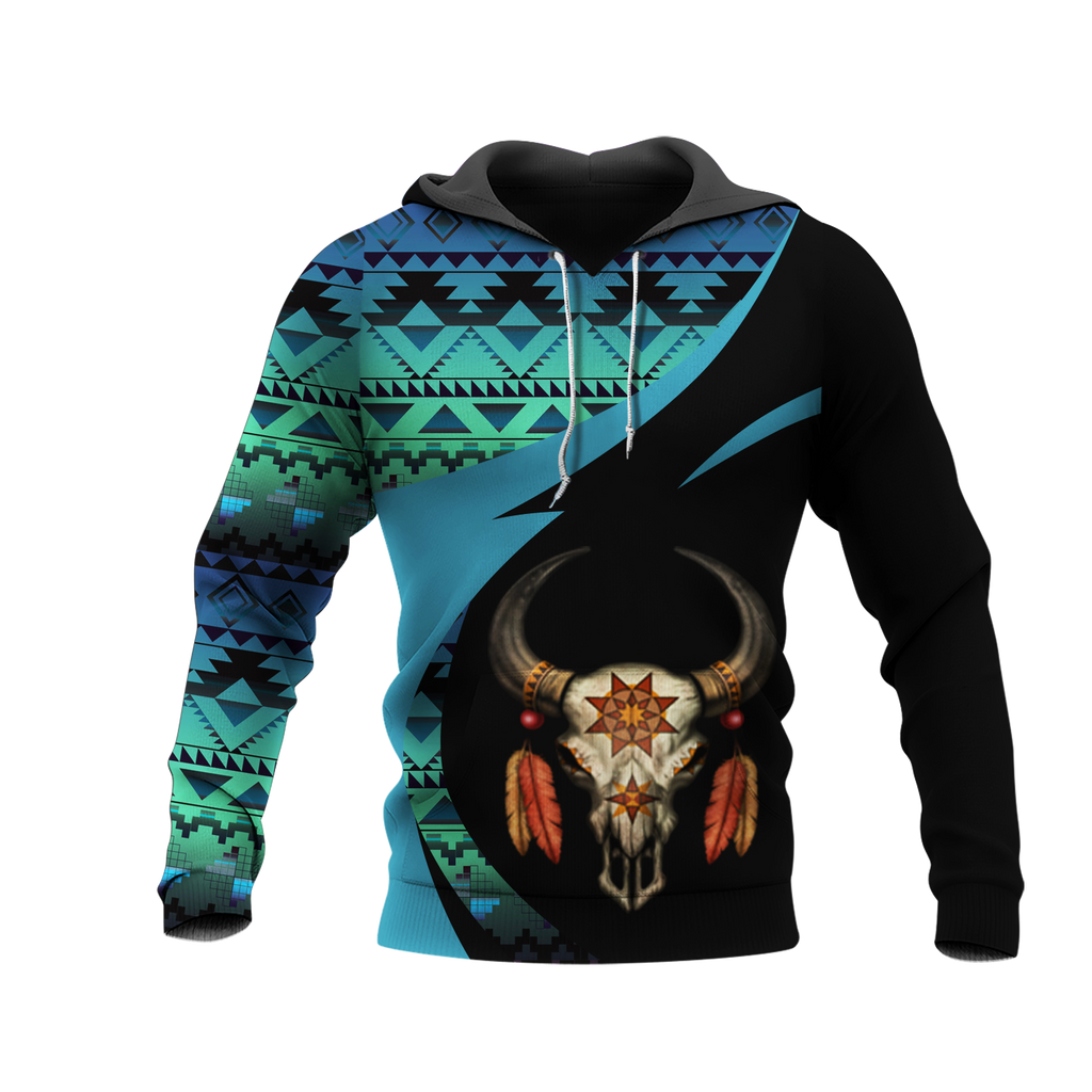 Powwow StoreHD0011308 Pattern Native Pride 3D Hoodie