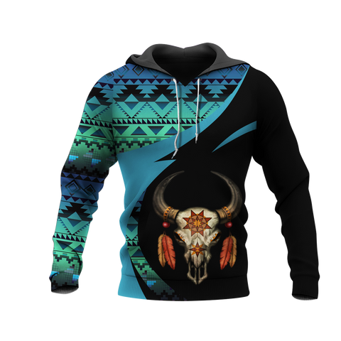 Powwow StoreHD0011308 Pattern Native Pride 3D Hoodie