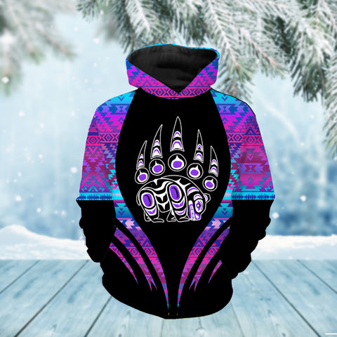 Powwow StoreHD0011753 Pattern Native Pride 3D Hoodie