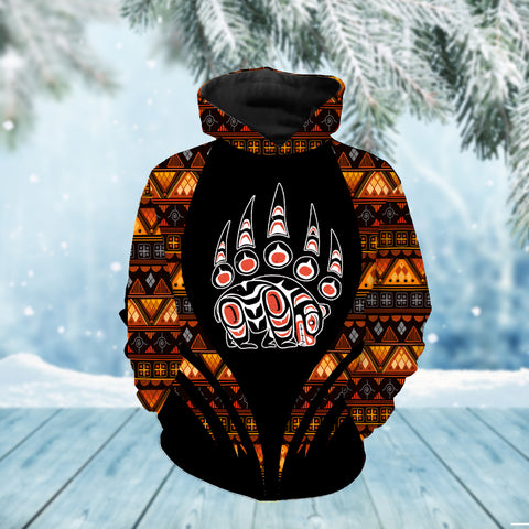 Powwow StoreHD0011754 Pattern Native Pride 3D Hoodie