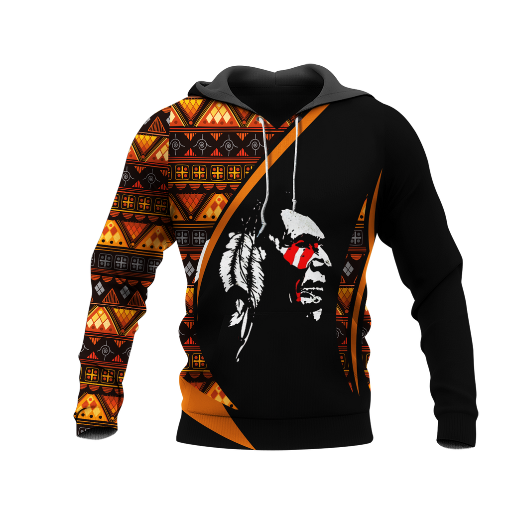 Powwow StoreHD0011873 Pattern Native Pride 3D Hoodie