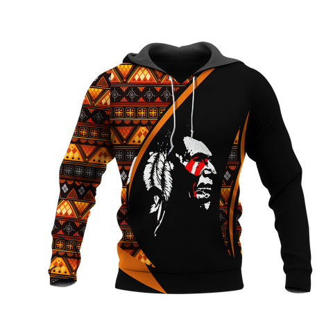 Powwow StoreHD0011873 Pattern Native Pride 3D Hoodie