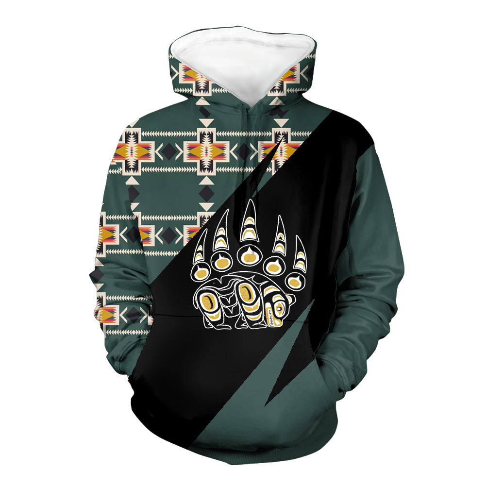 Powwow StoreHD0012171 Pattern Native Pride 3D Hoodie