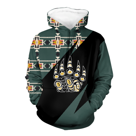 Powwow StoreHD0012171 Pattern Native Pride 3D Hoodie