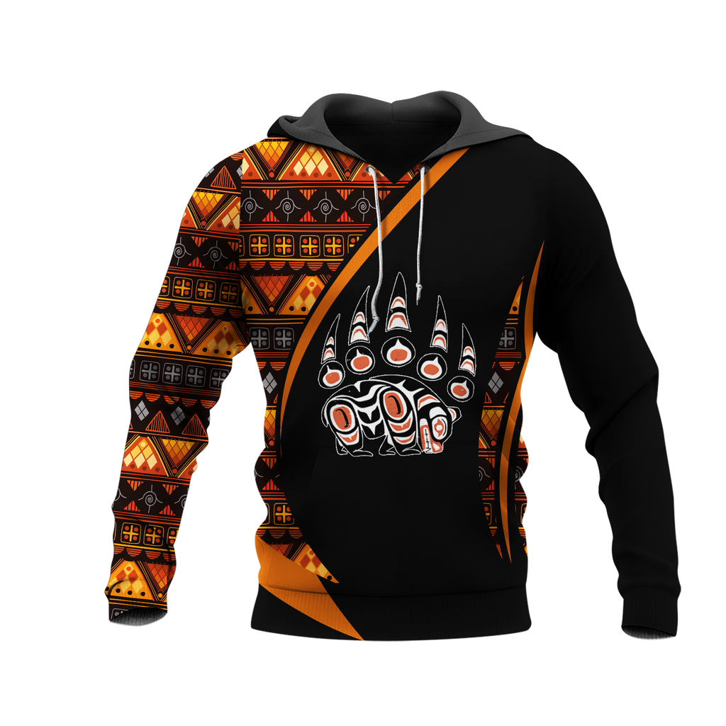 Powwow StoreHD0011874 Pattern Native Pride 3D Hoodie