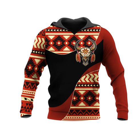 Powwow StoreHD0012026 Pattern Native Pride 3D Hoodie