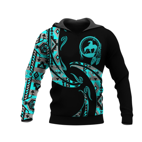 Powwow StoreHD0012388 Pattern Native Pride 3D Hoodie