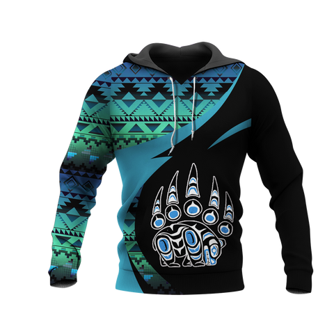 Powwow StoreHD0011309 Pattern Native Pride 3D Hoodie