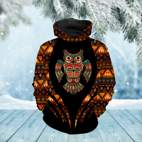 Powwow StoreHD0011755 Pattern Native Pride 3D Hoodie