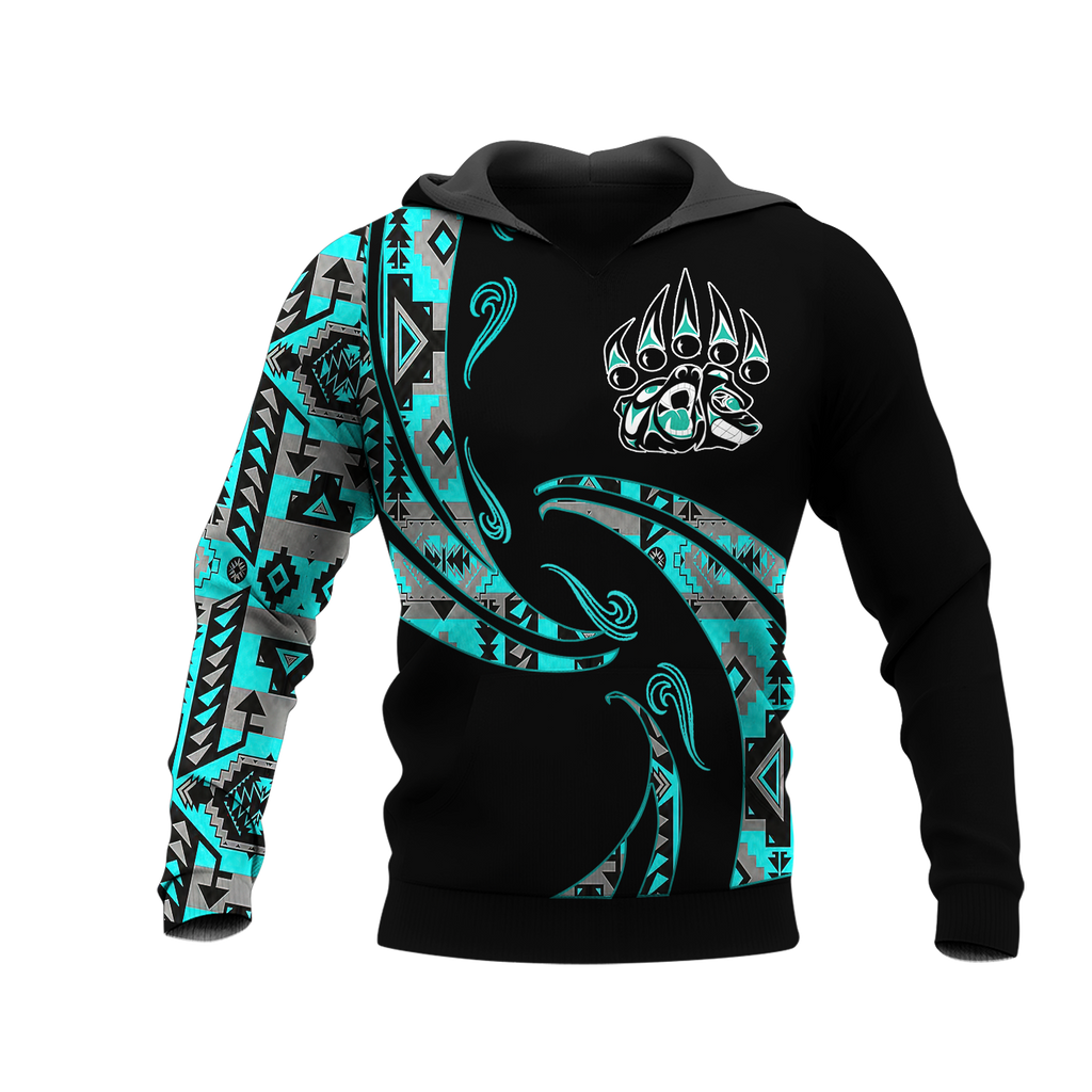 Powwow StoreHD0012392 Pattern Native Pride 3D Hoodie