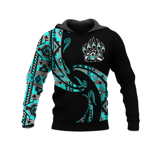 Powwow StoreHD0012392 Pattern Native Pride 3D Hoodie