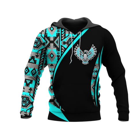 Powwow StoreHD0011875 Pattern Native Pride 3D Hoodie