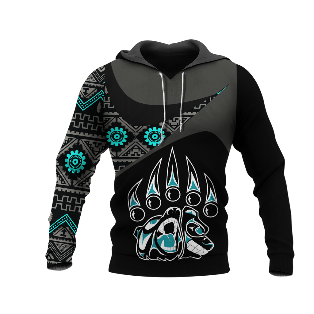 Powwow StoreHD0011443 Pattern Native Pride 3D Hoodie