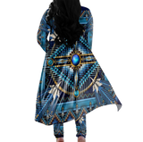 Powwow Storegb nat00083 tribe design native american cardigan coat long pant set