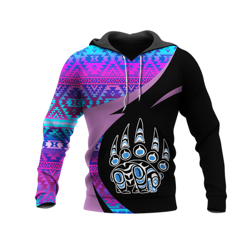 Powwow StoreHD0011310 Pattern Native Pride 3D Hoodie