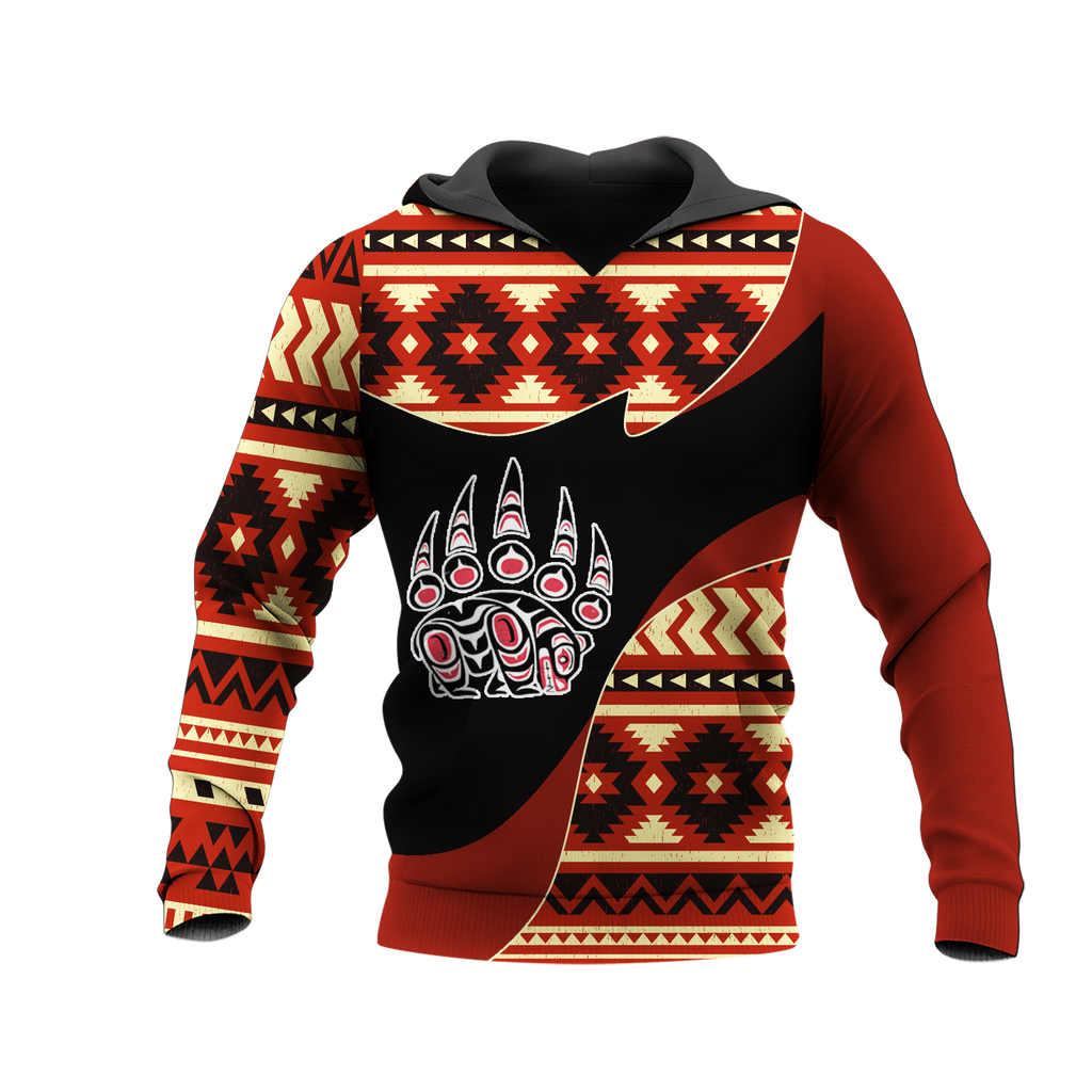 Powwow StoreHD0012028 Pattern Native Pride 3D Hoodie