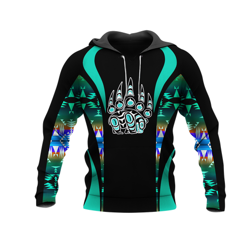 Powwow StoreHD0011575 Pattern Native Pride 3D Hoodie