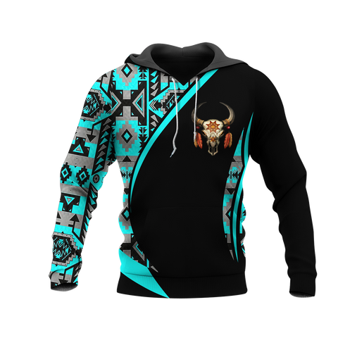 Powwow StoreHD0011876 Pattern Native Pride 3D Hoodie