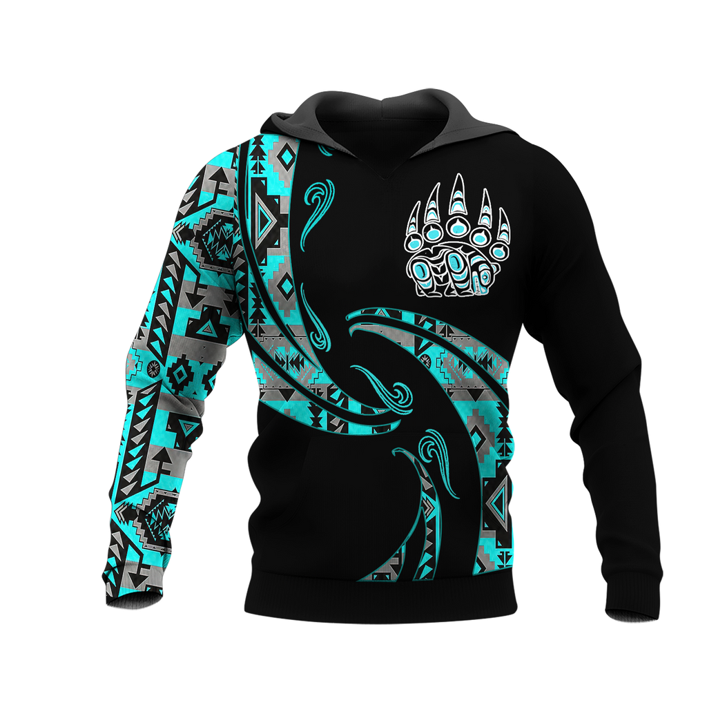 Powwow StoreHD0012393 Pattern Native Pride 3D Hoodie