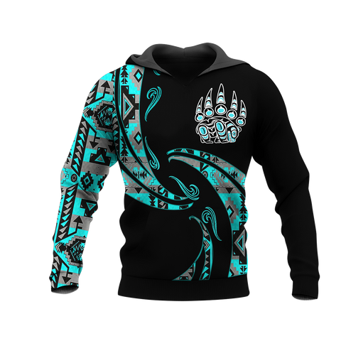 Powwow StoreHD0012393 Pattern Native Pride 3D Hoodie