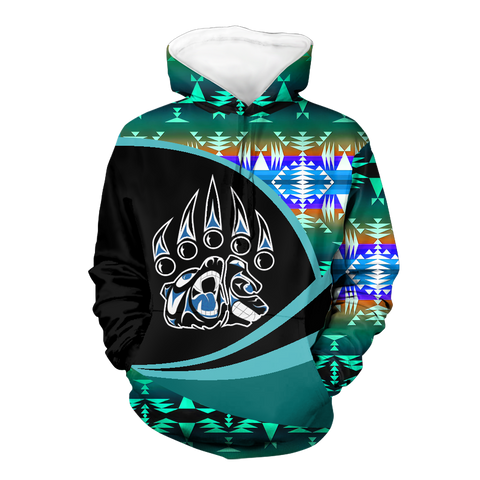 Powwow StoreHD0011511 Pattern Native Pride 3D Hoodie