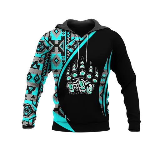 Powwow StoreHD0011877 Pattern Native Pride 3D Hoodie