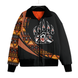 KFLO0020 Pattern Native American Unisex Knitted Fleece Lapel Outwear