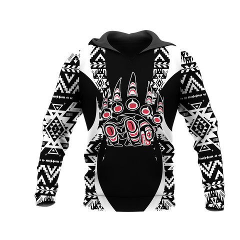 Powwow StoreHD0012192 Pattern Native Pride 3D Hoodie